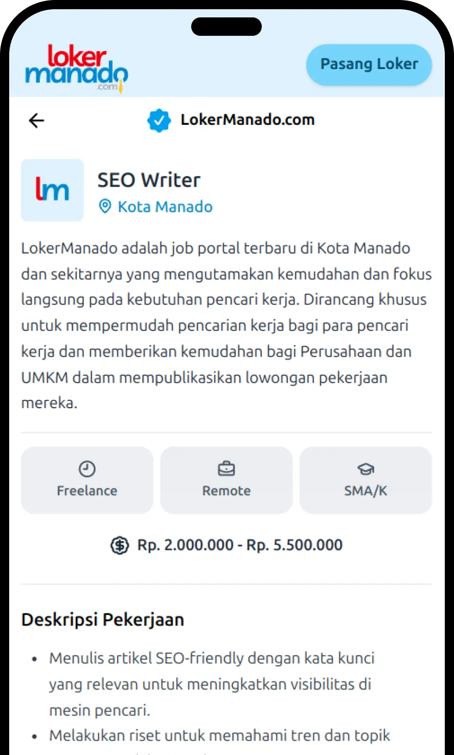 Post Job Vacancies Post Job Vacancies